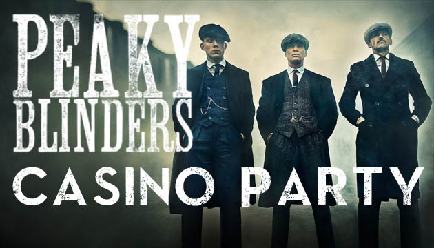 Rental Peaky Blinders Decoration Themed Party. Casino party theme hire from Peaky Blinders. Recreate the glitz of Vegas and put on a casino party to remember! Peaky Blinders themed parties & events. Themed Decorations Peaky Blinders and Props - Fun Event Party Kings in Vancouver BC...