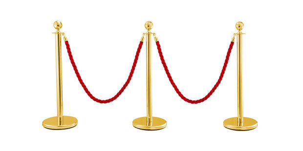 Black Carpet & Gold Stanchions Rental Rental Casino Themed Decorations and Props - Fun Event Party Kings in Vancouver BC.