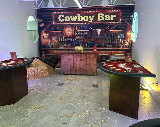 Cowboy & Western and Wild West theme night with Fun casino gambling on blackjack and roulette and truly professional croupiers Western party, wild west themed birthday. Western Cowboy Casino Party — where the Wild West meets the thrill of the casino, turning your event into a legendary experience. Decor Cowboy & Western large backdrops and more themed parties & events. North Vancouver, West Vancouver, Burnaby, Port Moody, Coquitlam, Port Coquitlam, Surrey, Langley, New Westminster, Richmond, Kelowna, Aldergrove, Mission. Chilliwack, Abbotsford, Tsawwassen, Whistler, Squamish, Kamloops...