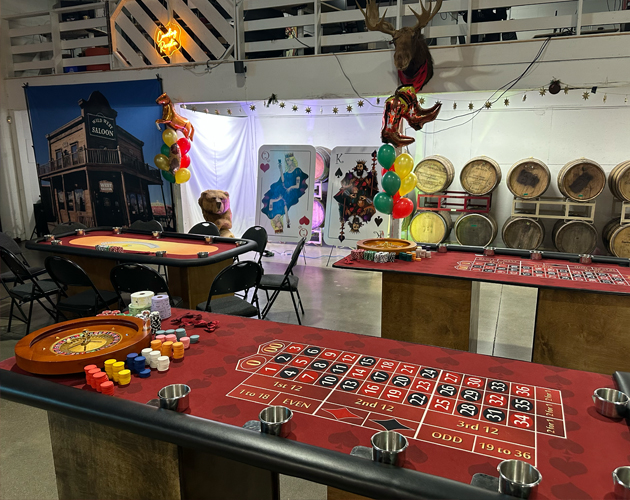 Cowboy & Western and Wild West theme night with Fun casino gambling on blackjack and roulette and truly professional croupiers Western party, wild west themed birthday. Western Cowboy Casino Party — where the Wild West meets the thrill of the casino, turning your event into a legendary experience. Decor Cowboy & Western large backdrops and more themed parties & events. North Vancouver, West Vancouver, Burnaby, Port Moody, Coquitlam, Port Coquitlam, Surrey, Langley, New Westminster, Richmond, Kelowna, Aldergrove, Mission. Chilliwack, Abbotsford, Tsawwassen, Whistler, Squamish, Kamloops...