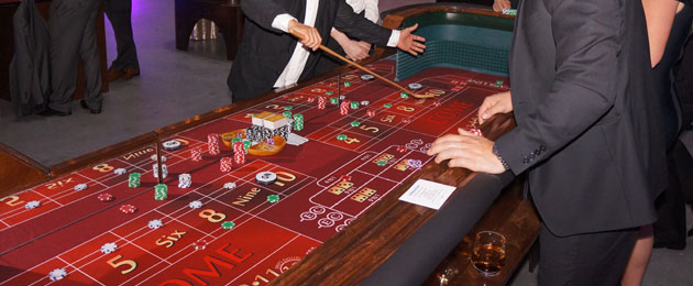 Casino Party Events rental Craps DICE, Craps DICE for rent Party Kings in Vancouver BC